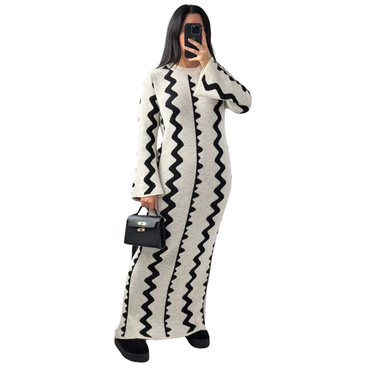 Sara Dress - Beige