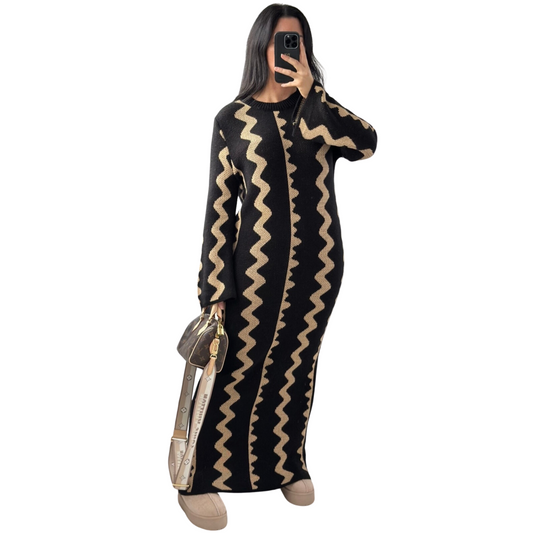 Sara Dress - Zwart