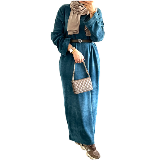 Maya Dress - Petrol