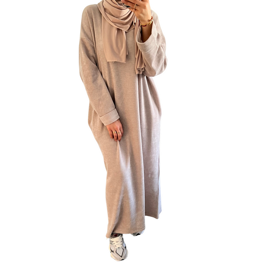 Maya Dress - Beige