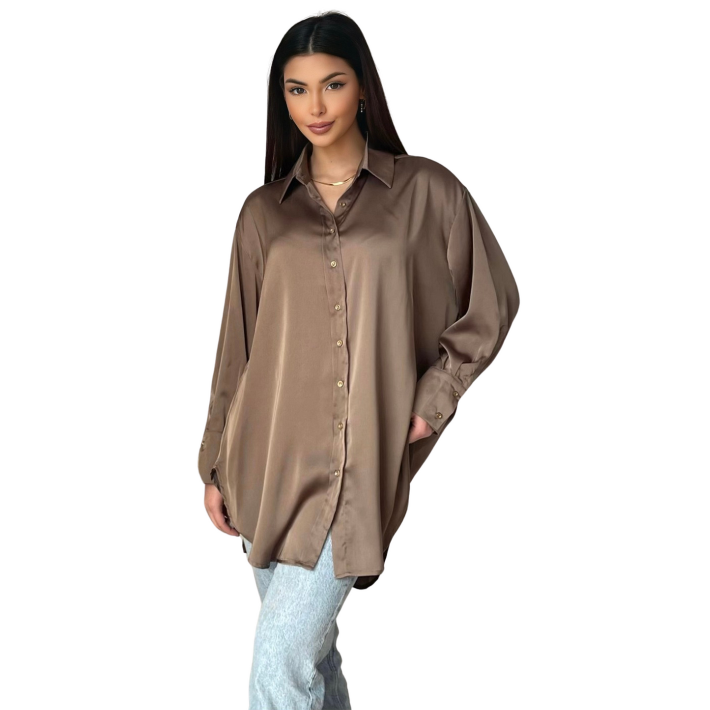 Alice Blouse - Taupe