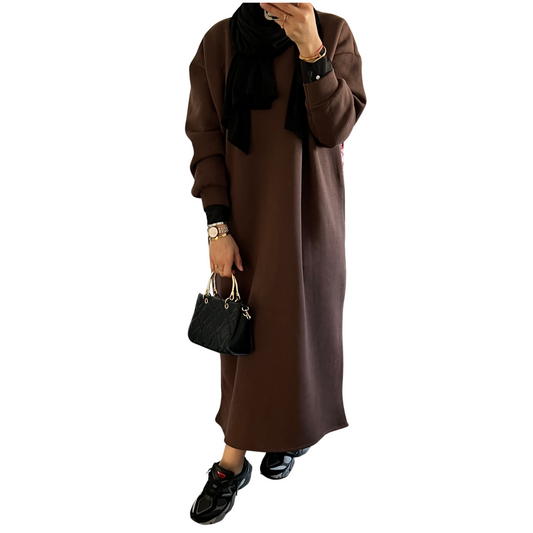 Basic Dress - Bruin