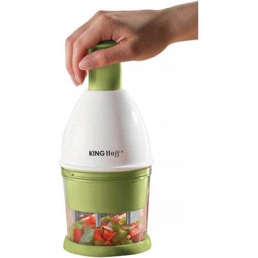 Premium Groentesnijder - Fruitsnijder - Hakker Perfecte snijresultaten - Eenvoudig in gebruik - RVS