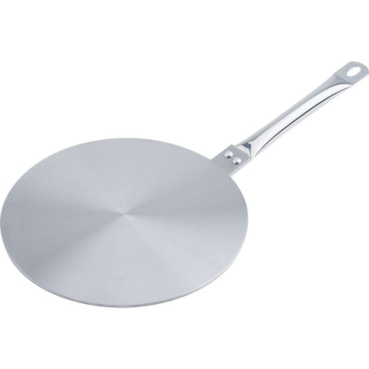 RVS inductie adapterplaat 24 cm - Kookplaat beschermer/adapter