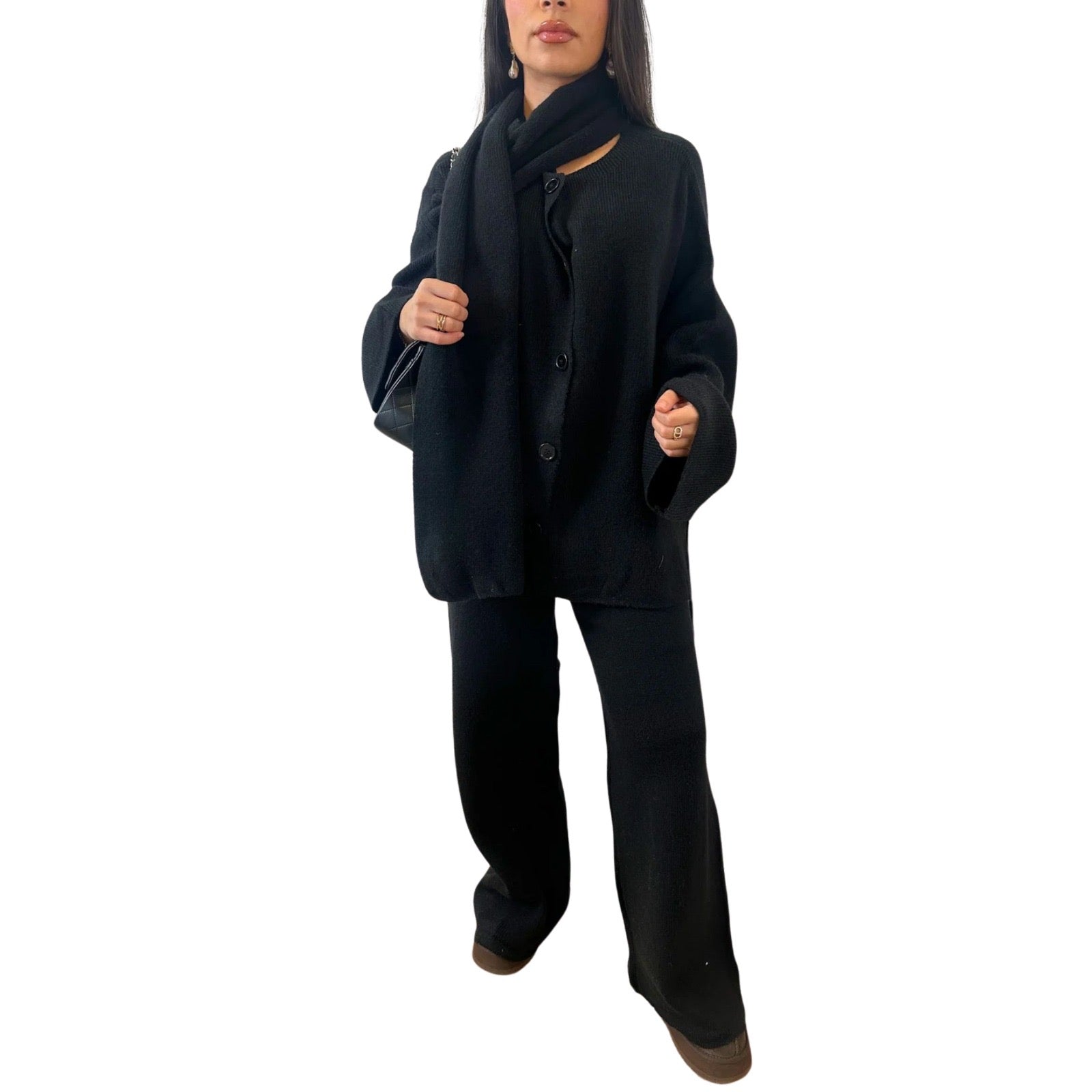 SISI Twinset - Zwart - MODESTNOVA