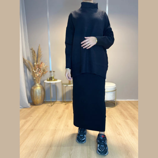 SYMA Twinset - Zwart - MODESTNOVA