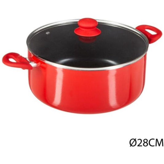 Secret De Gourmet - Kookpot - Inductie - Alu - Anti - Kleef - Ø 28 cm