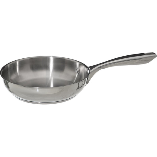 Secret de Gourmet - Koekenpan - Alle kookplaten/warmtebronnen geschikt - zilver - Dia 20 cm