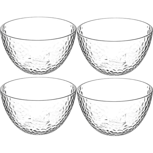 Secret de Gourmet Kommetjes/Schaaltjes - kunststof - D14 cm - Set 10x