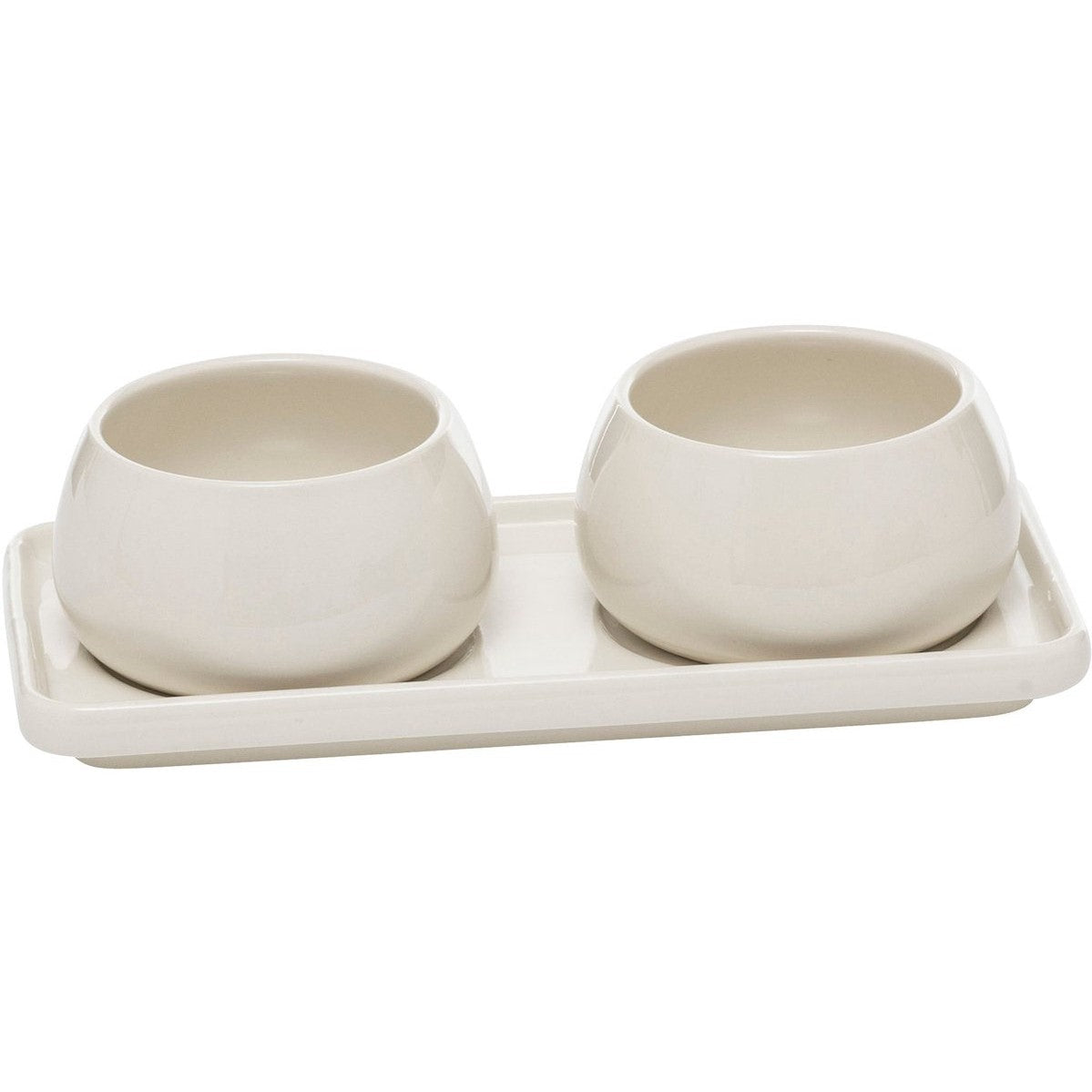 Secret de Gourmet Nora Aperitief set - 3-delig - Wit