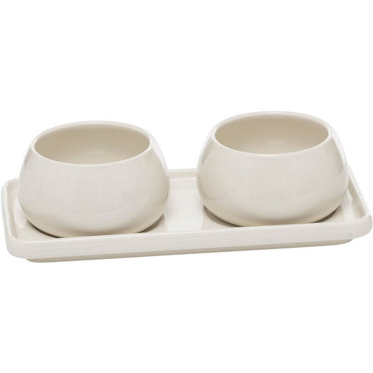 Secret de Gourmet Nora Aperitief set - 3-delig - Wit