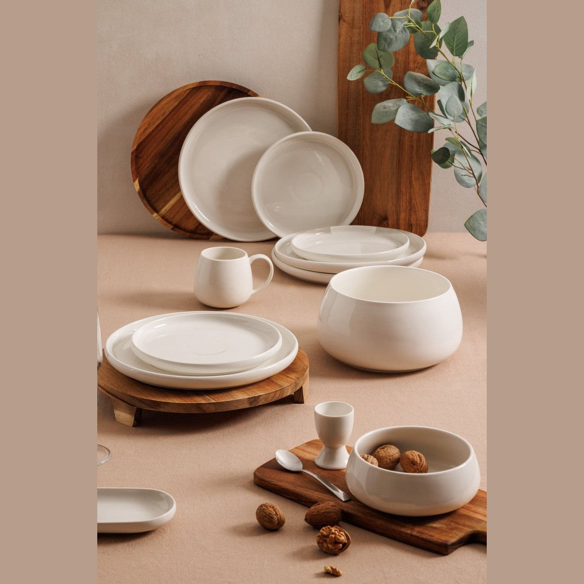 Secret de Gourmet Nora Aperitief set - 3-delig - Wit