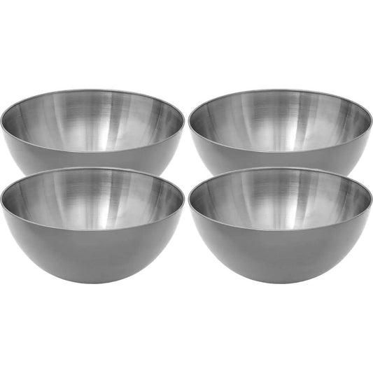 Secret de Gourmet - Slakommetjes/Schaaltjes - Set 4x - RVS - D13 cm