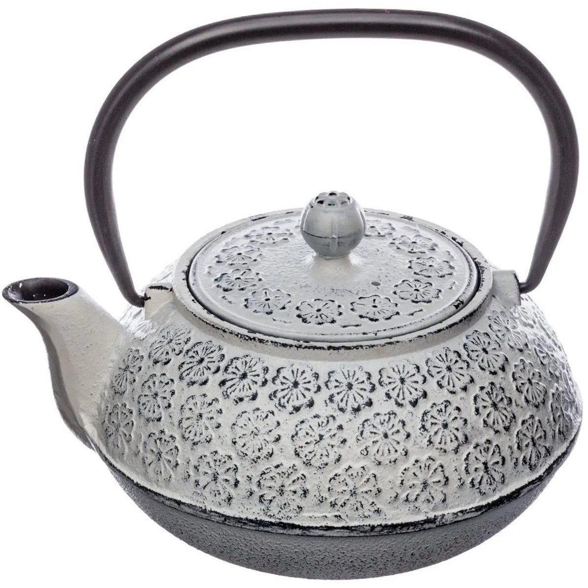 Secret de Gourmet Theepot Essential - Gietijzer - met hengsel - wit - 1000 ml