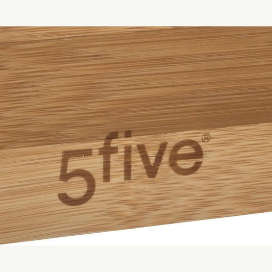 Set van 4x stuks bamboe ladekast/keukenspullen/kantoor vakjes/sorteerbakjes 38 x 8 x 7 cm