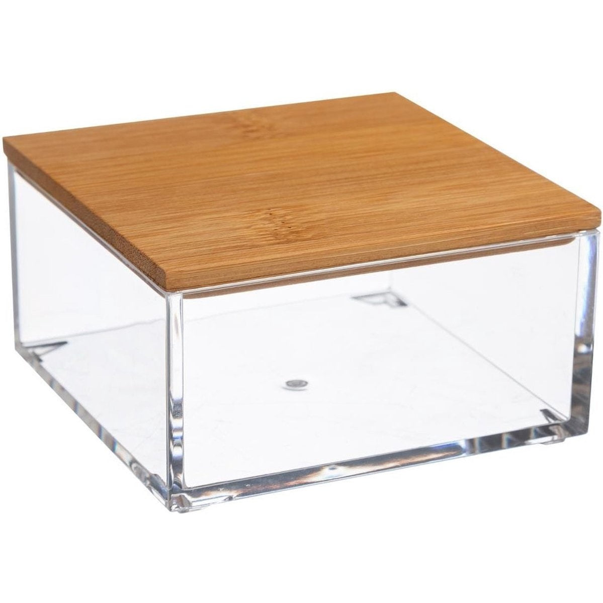 Sieraden/make-up houder/box 9,5 x 5 cm van kunststof - Nagellak box - Sieraden box - Make-up box - Organizer