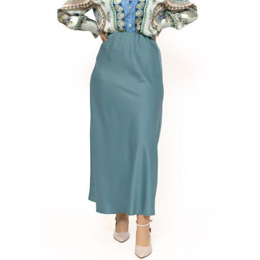 Stella Skirt - Turquoise - MODESTNOVA