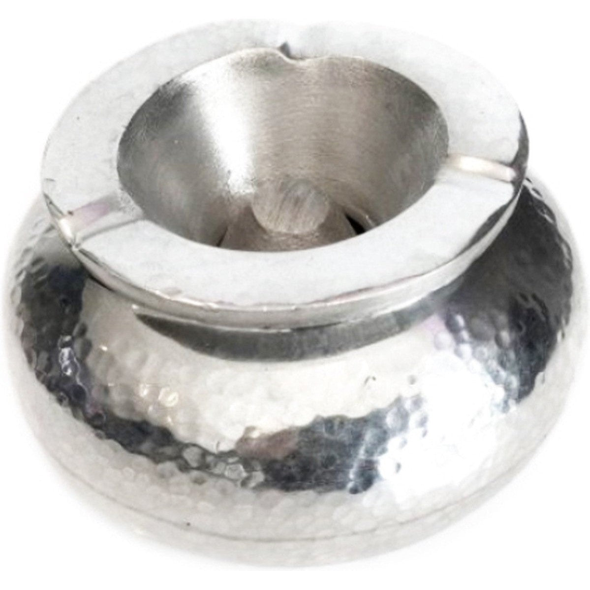 Stijlvolle Giet aluminium asbak - Handgemaakt