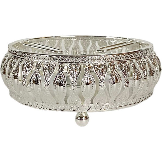 Stijlvolle Luxe Theepot Warmhouder  -Zilver