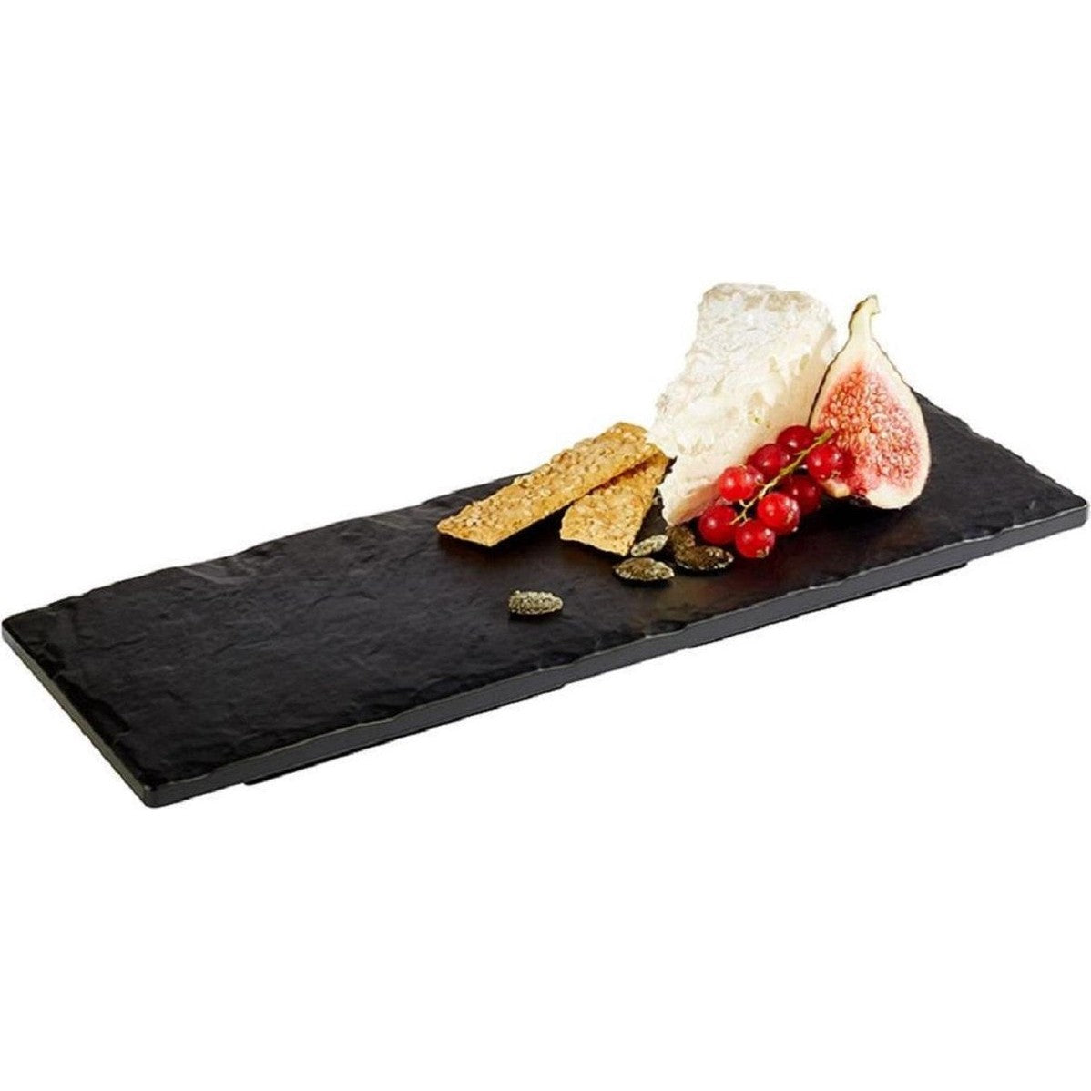 Sushi / snack tray leisteen 10x30 cm.