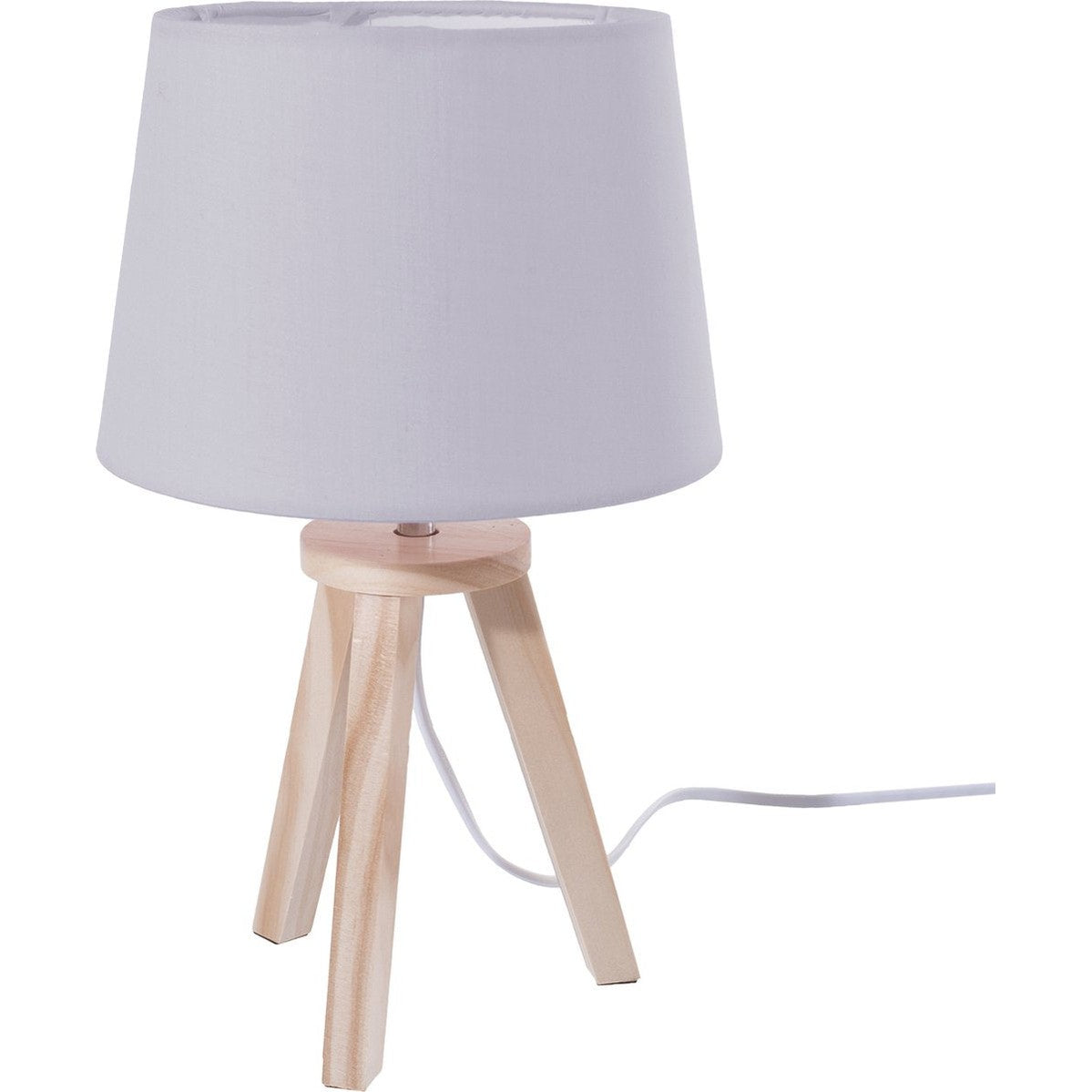 Tafellamp - 3 Poten - Grijs - 25W