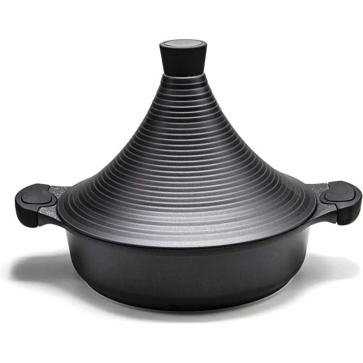 Tajine Agadir - Arabisch Design Non-stick shining black - Inductie