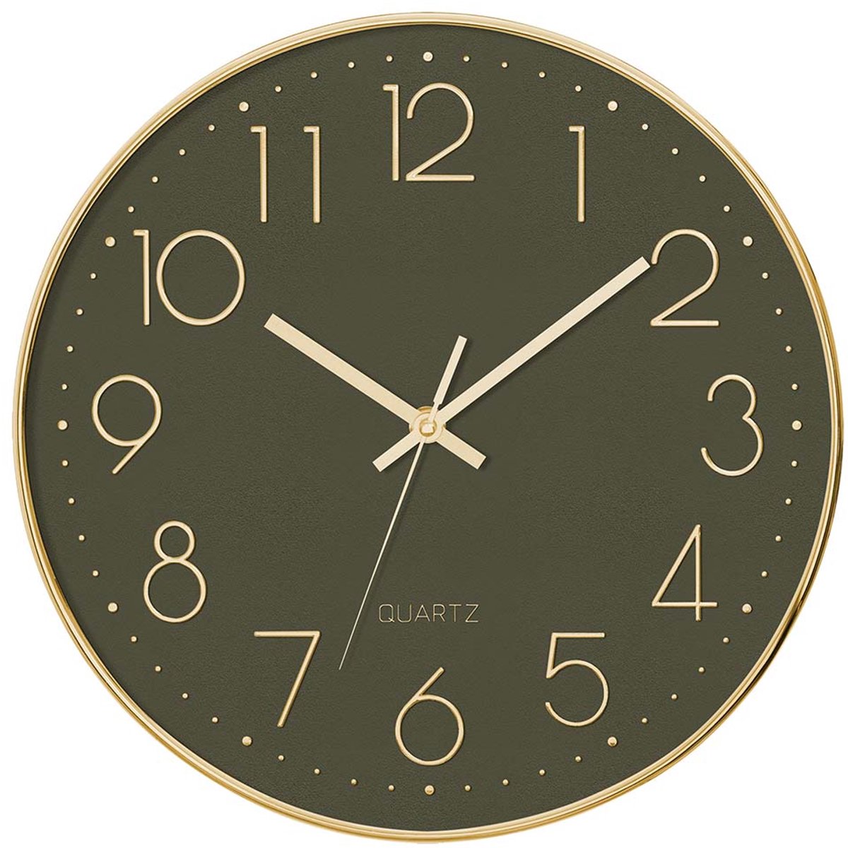 Wandklok Ø 30 cm Astin Groen