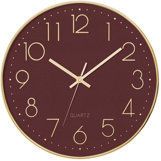 Wandklok met stil mechanisme Ø 30 cm