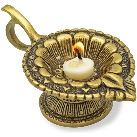 Yogi & yogini Sfeerlicht Oosters Olielampje Ohm