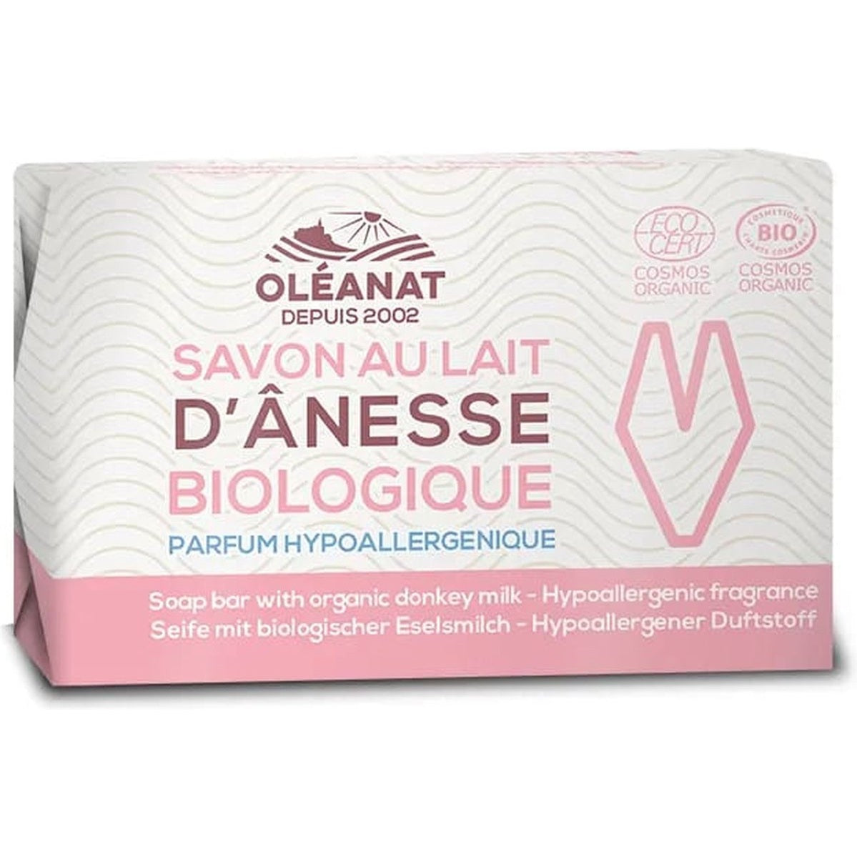 Zeep met hypoallergene ezelinnenmelk BIO - 100 g - (1st.) - M